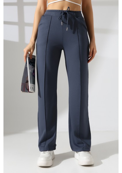 Içi Şardonlu Çimalı Eşofman Altı modelleri