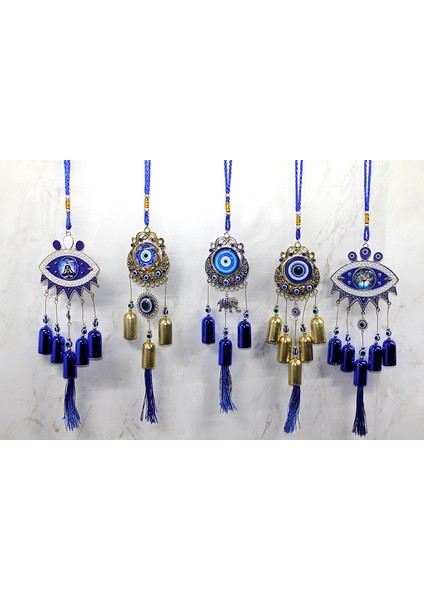 Metal Nazar Boncuğu Çan Model 1