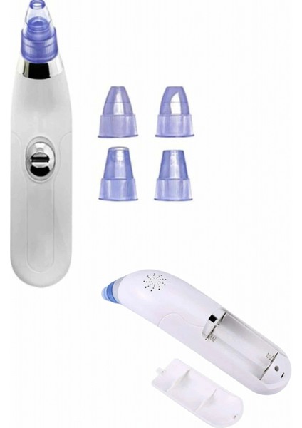 4 Başlıklı Vakumlu Siyah Nokta ve Yüz Temizleme Cihazı fırsatları