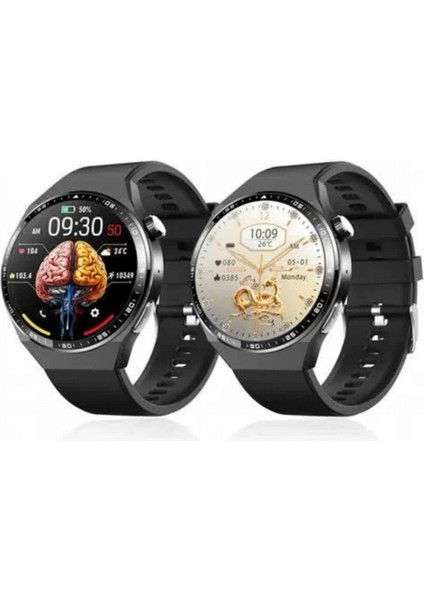 Amoled Ekran Akıllı Saat Üç Kordonlu Ios Android Uyumlu fırsatları