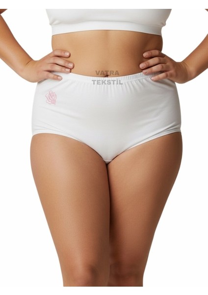 3'lü Set Büyük Beden Battal Kadın Külot – Yüksek Bel Rahat ve Esnek Pamuklu modelleri