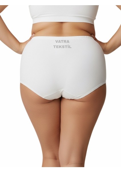 3'lü Set Büyük Beden Battal Kadın Külot – Yüksek Bel Rahat ve Esnek Pamuklu fırsatları