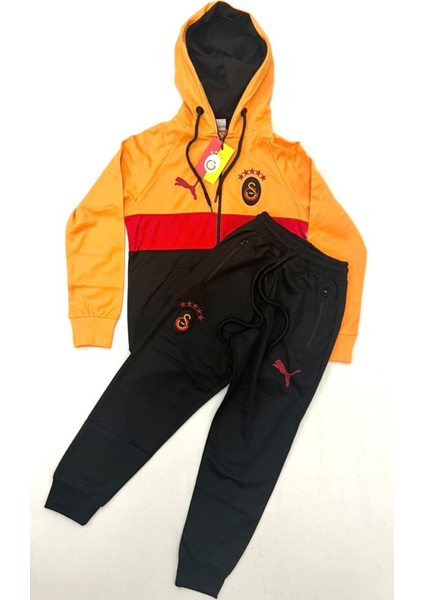 Kısmetspeti Çocuk 6-16 Yaş Arası Içi Pamuklu Dışı Rüzgar Geçirmez Kumaş Eşofman Takım