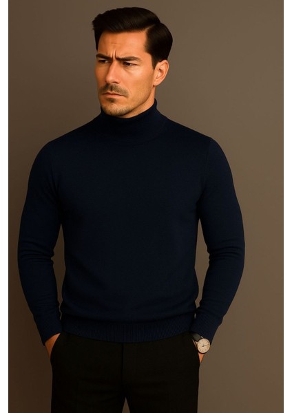 Erkek Yarım Balıkçı Yaka Triko Kazak fiyatları