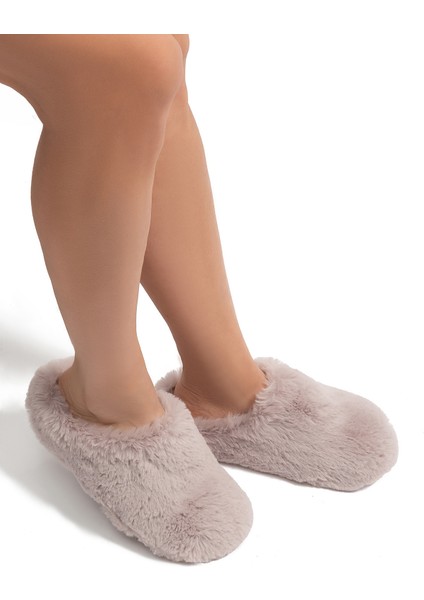 Stone Kadın Peluş Ev Terliği Pudra 37/41