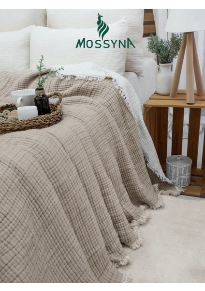 Moss Müslin Yorgan %100 Pamuk 6 Kat 2500 gr - 245 x 265 cm - 170 x 240 cm modelleri