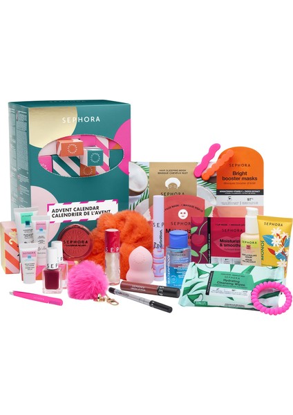 Advent Takvimi - Makyaj, Cilt Bakımı, Banyo Ürünleri ve Aksesuarlarda 24 Sürpriz