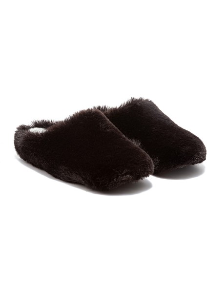 Stone Kadın Peluş Ev Terliği Siyah 37/41