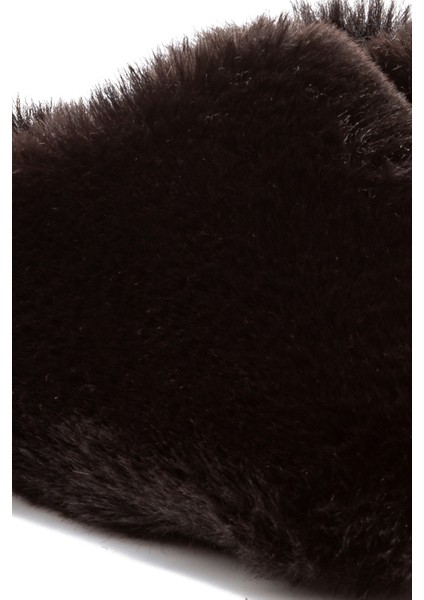 Stone Kadın Peluş Ev Terliği Siyah 37/41