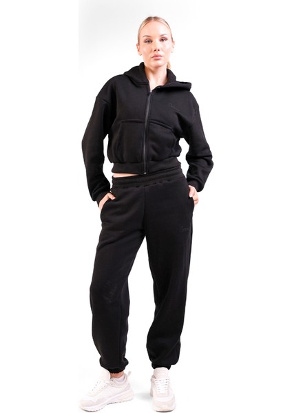 Liri Yumuşak Dokulu 3 Iplik Kadın Eşofman Takımı