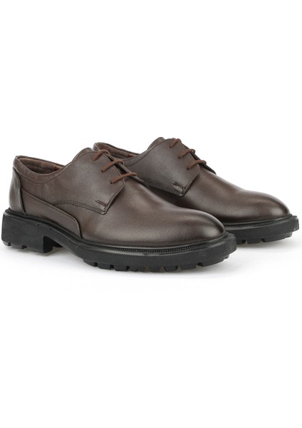 , Erkek Hakiki Deri Ayakkabı 1531007Z4204 Kahve fiyatları