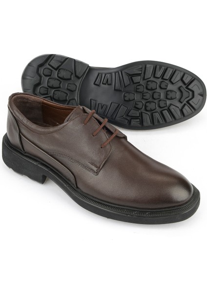 , Erkek Hakiki Deri Ayakkabı 1531007Z4204 Kahve fırsatları
