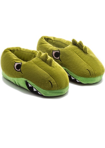 Dinos-1 Çocuk Hayvanlı Panduf Yeşil 30/38 indirimleri