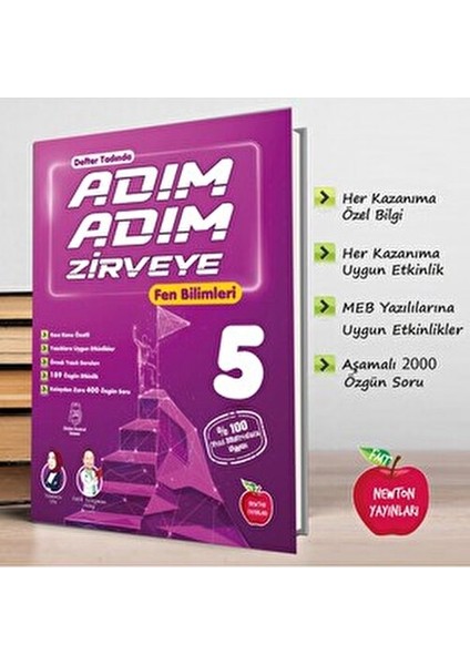 5.sınıf Adım Adım Zirveye Fen Bilimleri Defter Tadında Soru Bankası