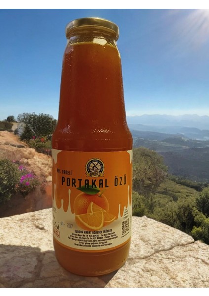 1350 ml Doğal Bol Taneli Portakal Özü