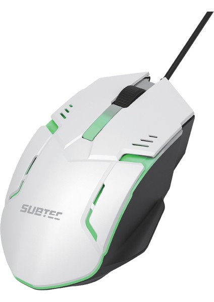 GM-105P LED Işıklı Oyuncu Beyaz MOUSE - STM001 fiyatları
