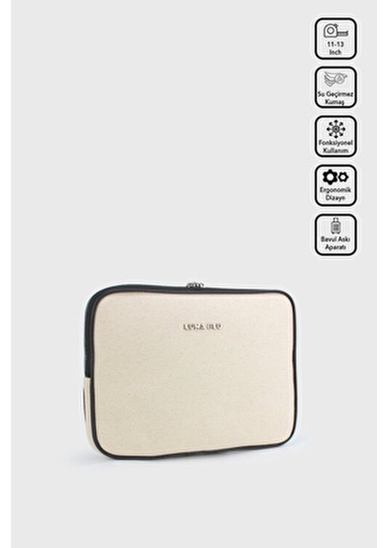 11-13" Inç Su Geçirmez Kumaş Özellikli Tablet Macbook Laptop Notebook Kılıfı/çantası