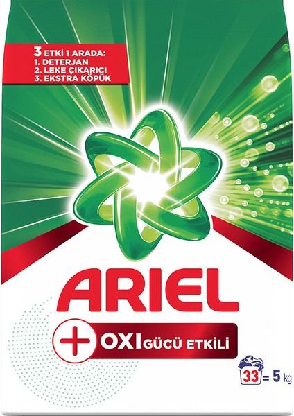 Ariel Matik 5,5kg Oxi Extra Hijyen 2 Adet