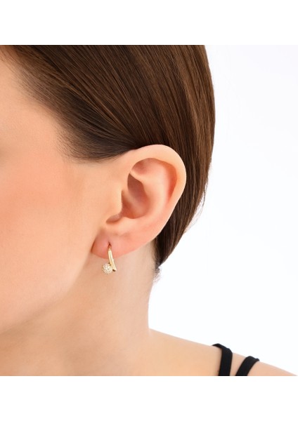 Altın Tasarım Küpe - 14K modelleri