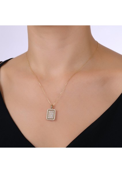 Baget Altın Kolye - 14K modelleri