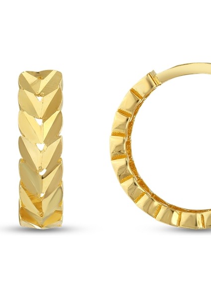 Altın Halka Küpe - 14K fiyatları