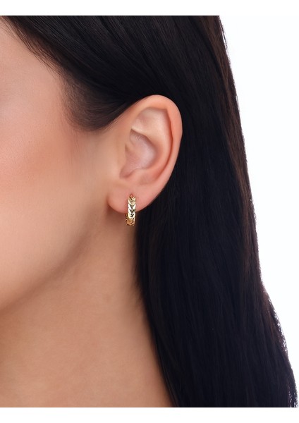 Altın Halka Küpe - 14K modelleri