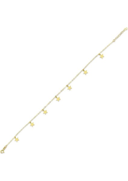 Altın Yıldız Figürlü Halhal - 14K