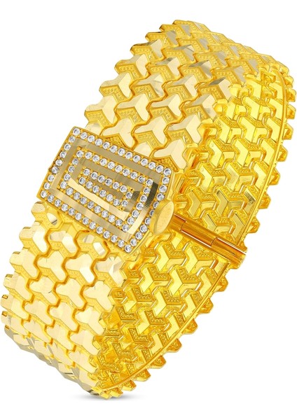 Altın Kelepçe Bilezik - 14K