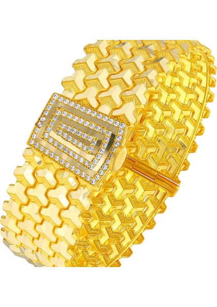 Altın Kelepçe Bilezik - 14K fırsatları