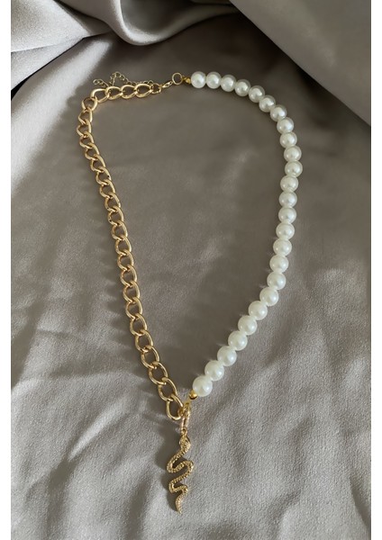 Inci Zincir Yılan Uç Kolye fiyatları