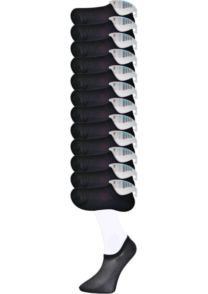 Siyah Erkek Görünmez Çorap 12 çift fırsatları