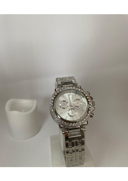 Metal Çelik Full Gümüş Renk Kadın Kol Saati Spectrum modelleri