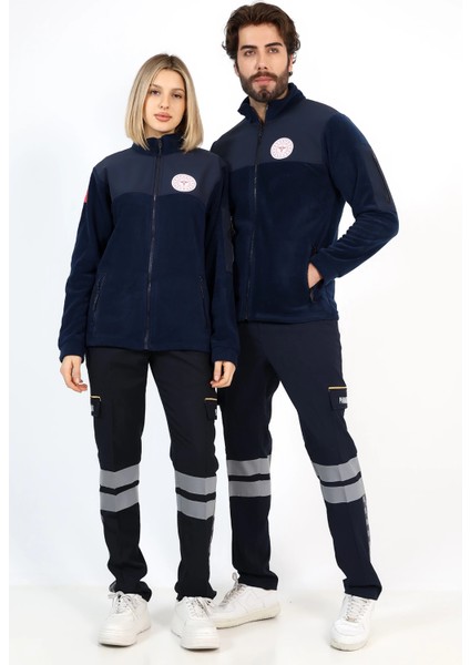 Acil Sağlık Robalı Polar Mont - Lacivert modelleri