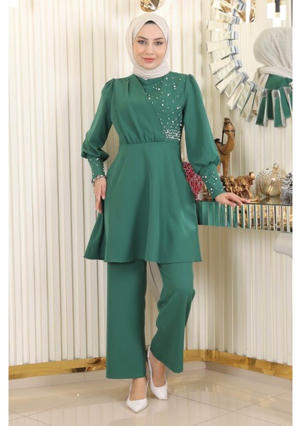 Incili Ikili Takım Zümrüt 17801 modelleri