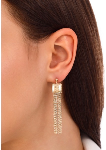 Tasarım Altın Küpe - 14K modelleri