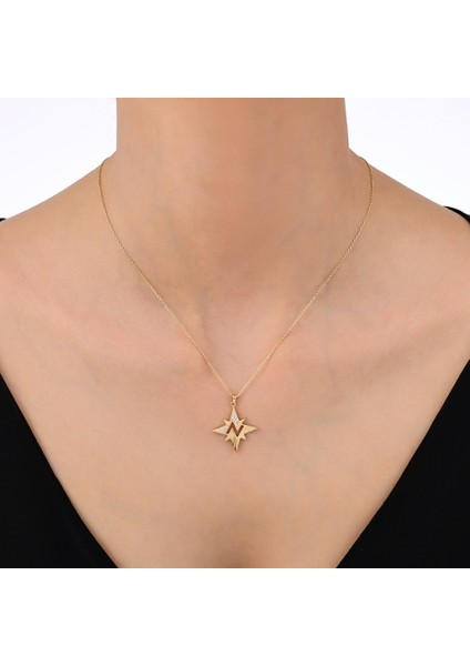 Altın Tasarım Kolye - 14K modelleri