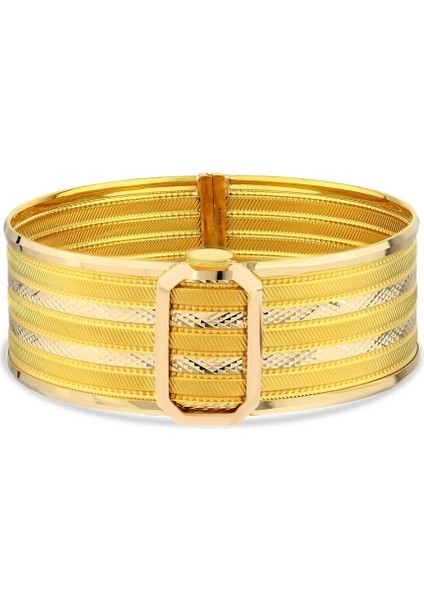 Altın Kelepçe Bilezik - 14K