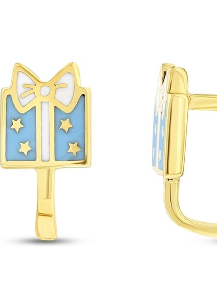 Figürlü Altın Çocuk Küpe - 14K fiyatları