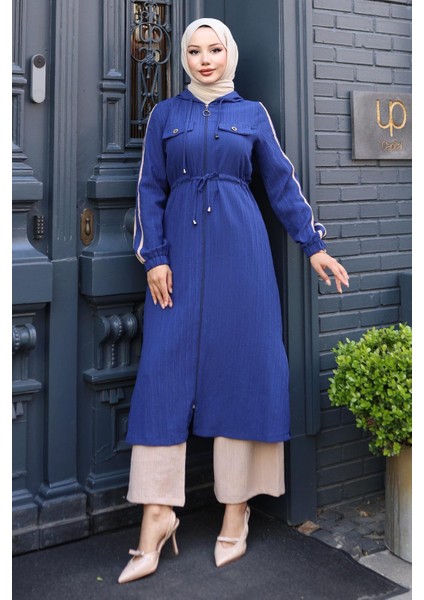 Beli Bağcıklı Kapşonlu Takım Indigo 19241 modelleri