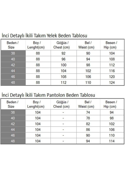 Inci Detaylı Ikili Kot Takım Koyu Mavi 19245 indirimleri