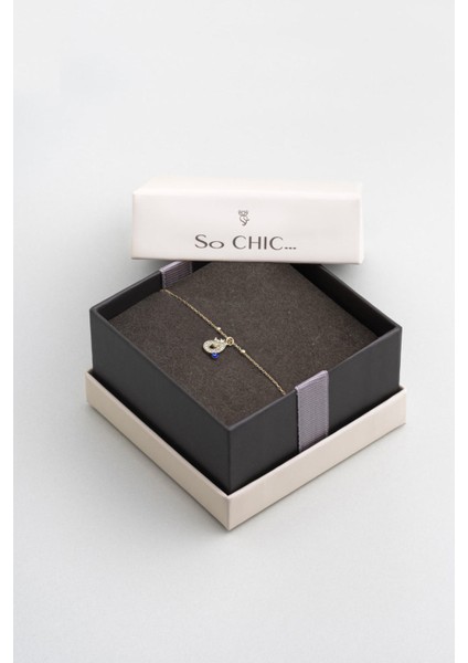 Ö Harfi 18 Ayar Sarı Altın Kaplama 19 cm Gümüş Nazar Bileklik indirimleri