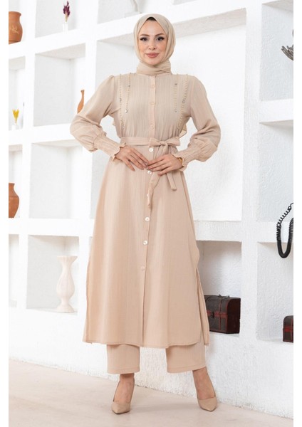 Inci Detaylı Takım Bej 19360 modelleri