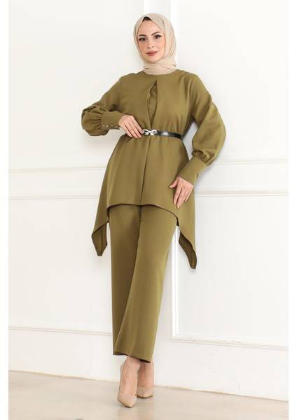 Kemer Detaylı Takım Haki MSW19001 modelleri