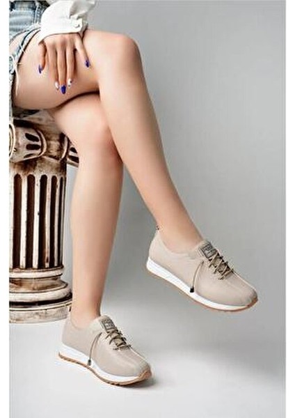 Kadın Ten Lastik Bağcıklı Ortopedik Taban Babet fiyatları