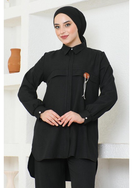 Arması Zincirli Takım Siyah 19206 fiyatları