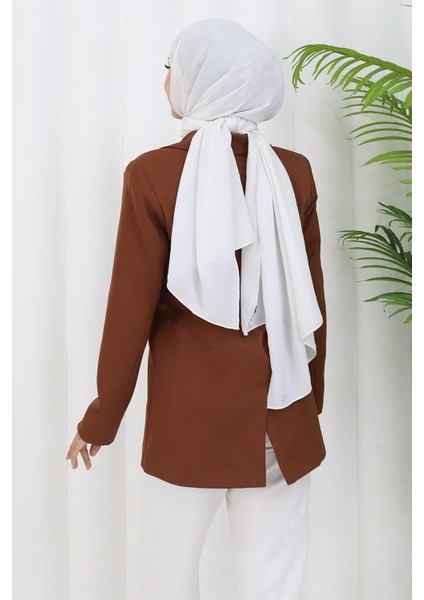 Kadın Ceket Kahverengi 6146 fırsatları