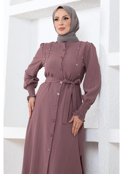 Inci Detaylı Takım Gül Kurusu 19360 fiyatları