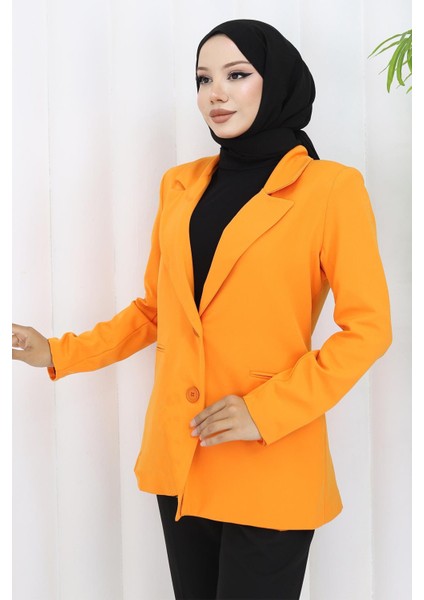 Kadın Ceket Turuncu 6146 modelleri