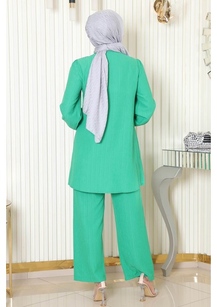 Taş Detaylı Takım Yeşil MSW19195 fırsatları