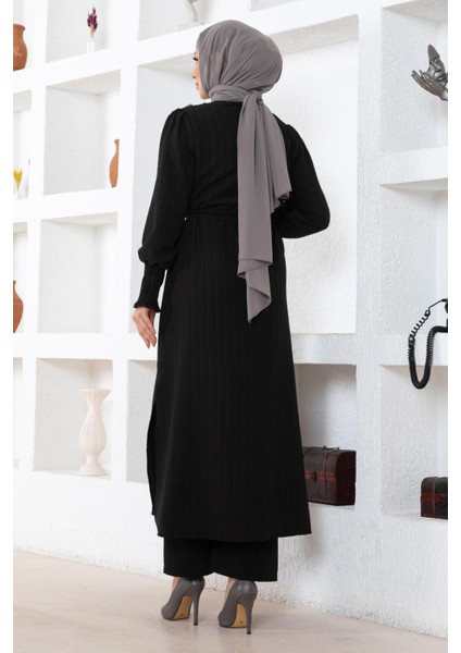 Inci Detaylı Takım Siyah 19360 fırsatları